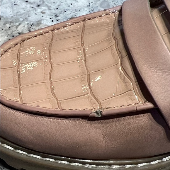 Dolce Vita Blush Light Pink Platform Loafers Size 9.5 - Picture 6 of 10